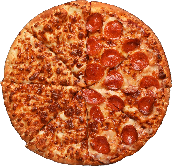 Mitad Queso y Pepperoni